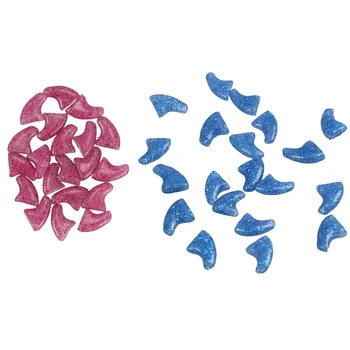 40 Pcs Soft Nail Caps for Cat Pet Claw Control Paws Off + Adhesive Glue with Glitter M Pink & Blue
40 Pcs Soft Nail Caps for Cat Pet Claw Control Paws Off + Adhesive Glue with Glitter M Pink & Blue