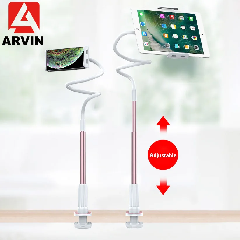 ARVIN Adjustable Bed/Desk Tablet Holder Phone stand For 4-11 inch tablet bracket mount Tablet Clip For ipad mini air pro sumsung
ARVIN Adjustable Bed/Desk Tablet Holder Phone stand For 4-11 inch tablet bracket mount Tablet Clip For ipad mini air pro sumsung