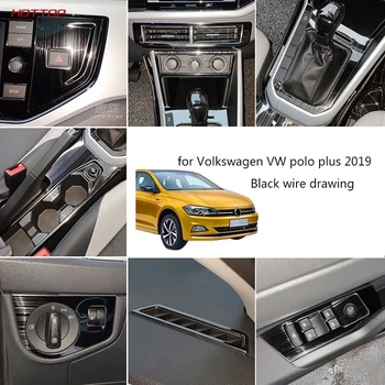 Stainless Steel Black Inner Trims Kit Decorator Set Cover Trim Frame for Volkswagen VW polo Plus 2019
Stainless Steel Black Inner Trims Kit Decorator Set Cover Trim Frame for Volkswagen VW polo Plus 2019