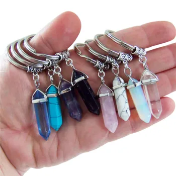 1pc MultiColor Stone Keychain Imitation Opal Crystal Pippar Key Rings Charm Pendant Keychain
1pc MultiColor Stone Keychain Imitation Opal Crystal Pippar Key Rings Charm Pendant Keychain