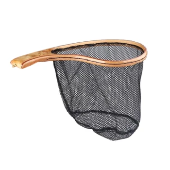 Wooden Fly Fishing Landing Net Handle Trout Mesh Fish Catch and Release Fishing Tool with Lanyard Rope and Buckle
Wooden Fly Fishing Landing Net Handle Trout Mesh Fish Catch and Release Fishing Tool with Lanyard Rope and Buckle