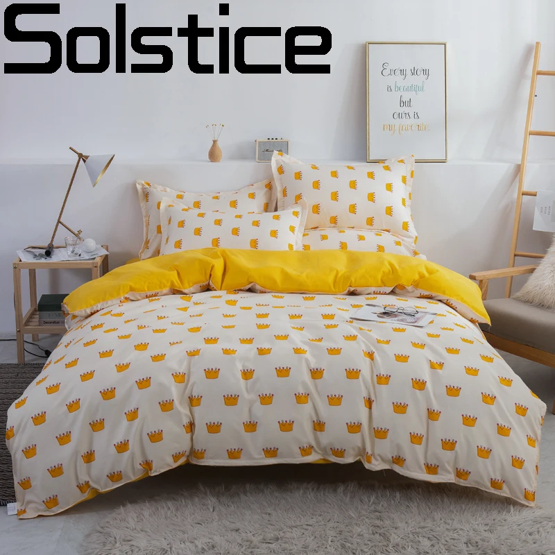Solstice Homeuse Girl Bedding Sets Bed Sheet Duvet Cover Pillowcases Floral Bedlinens Bedcover Room Queen Size 4pcs
Solstice Homeuse Girl Bedding Sets Bed Sheet Duvet Cover Pillowcases Floral Bedlinens Bedcover Room Queen Size 4pcs