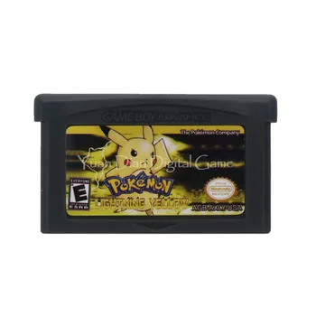 For Nintendo GBA Video Game Cartridge Console Card Poke Series Lightning Yellow English Language US Version
For Nintendo GBA Video Game Cartridge Console Card Poke Series Lightning Yellow English Language US Version