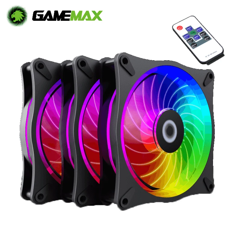 GameMax RL300 Computer Case Cooling Fan Adjust ARGB Cooling Fan 120mm Quiet Control AURA SYNC PC Cooler Cooling RGB Case Fans
GameMax RL300 Computer Case Cooling Fan Adjust ARGB Cooling Fan 120mm Quiet Control AURA SYNC PC Cooler Cooling RGB Case Fans