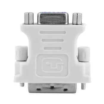 VGA Female 15 Pin to DVI-I 24+5 Pin Male F-M Digital Video Adapter Converter Brand New
VGA Female 15 Pin to DVI-I 24+5 Pin Male F-M Digital Video Adapter Converter Brand New