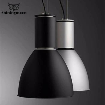 

Modern Black Iron LED Pendant Lights Fashion Single Head Dining Roon Bar Suspension Luminaire Cafe Handing Lamp Light Fixtures