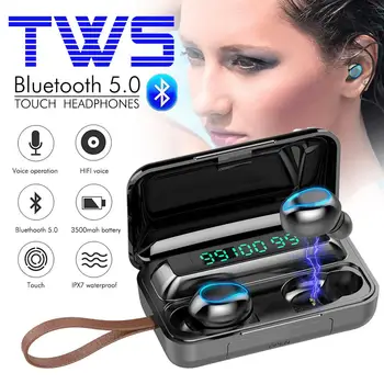 Wireless Bluetooth Headphone Mini Invisible Earphones with Charging Box TWS Sling Stereo Earset Voice Message
Wireless Bluetooth Headphone Mini Invisible Earphones with Charging Box TWS Sling Stereo Earset Voice Message