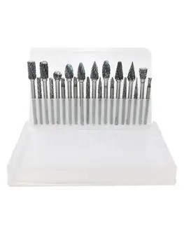 20PCS Rotary File Set Tungsten Steel Carving Drill With Long Service Life Hard Alloy Repairing And Maintenance Tool
20PCS Rotary File Set Tungsten Steel Carving Drill With Long Service Life Hard Alloy Repairing And Maintenance Tool