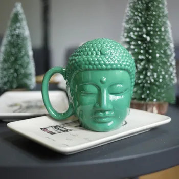 Green Buddha Statue Ceramic Mug Coffee Cup Porcelain Tea Cup Beer Mug Tathagata Figurine Mug Home Decoration Accessories Gif
Green Buddha Statue Ceramic Mug Coffee Cup Porcelain Tea Cup Beer Mug Tathagata Figurine Mug Home Decoration Accessories Gif