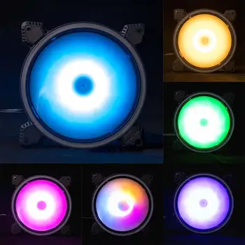Fans Cooling 12V 21.1dB Mute LED RGB Light Color Changing Heatsink Cooling Fan Computer Case Cooler For Computer Fast Cooling
Fans Cooling 12V 21.1dB Mute LED RGB Light Color Changing Heatsink Cooling Fan Computer Case Cooler For Computer Fast Cooling