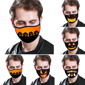 Adult Halloween Print Face Mask Scarf Mascarilla Mascarar Activated Carbon Mask Washable And Reusable Mascarillas In Stock 
Adult Halloween Print Face Mask Scarf Mascarilla Mascarar Activated Carbon Mask Washable And Reusable Mascarillas In Stock