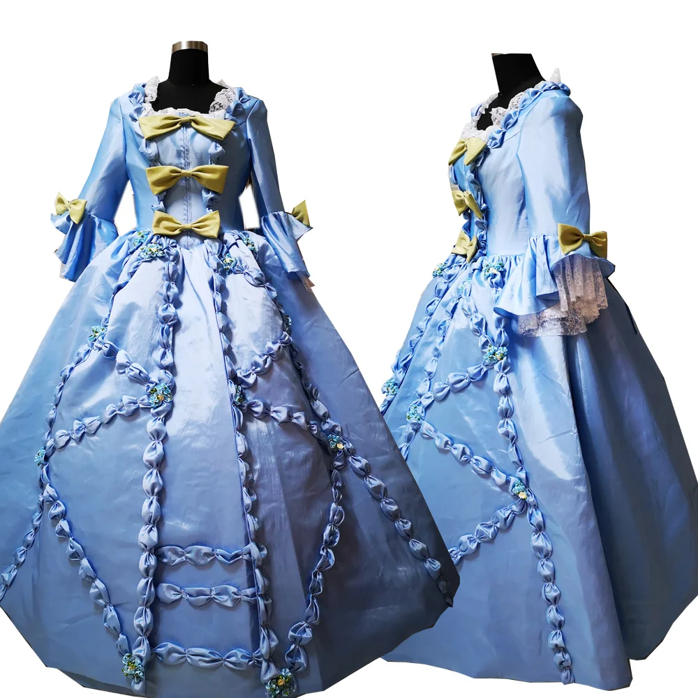 2020 New blue victorian Halloween Cosplay dress Colonial Georgian Renaissance Gothic Historical dress D-569
2020 New blue victorian Halloween Cosplay dress Colonial Georgian Renaissance Gothic Historical dress D-569