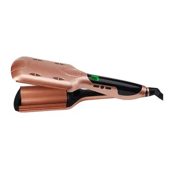 Professional 26/32mm Wave Curling Iron Ceramic Hair Curler Deep Wavy Curler LED Temperature Hair Three Tube Hair Curler Roller
Professional 26/32mm Wave Curling Iron Ceramic Hair Curler Deep Wavy Curler LED Temperature Hair Three Tube Hair Curler Roller