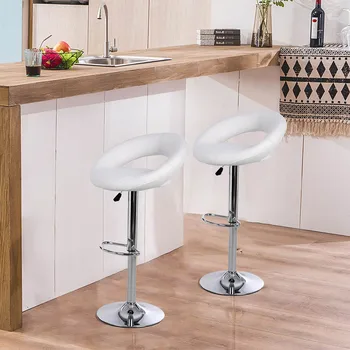 2Pcs/Set Bar Chair Adjustable Lift Height 360 Degree Swivel for Bars Living room Kitchen Counters Barbershop Furniture
2Pcs/Set Bar Chair Adjustable Lift Height 360 Degree Swivel for Bars Living room Kitchen Counters Barbershop Furniture