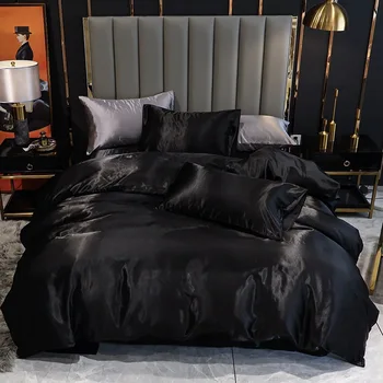 Drop Shipping Imitated Silk Duvet Cover Set Washed Silk Bedclothes AU Black Size Duvet US Golden Bed Cover Home TEXTILE EU Cover
Drop Shipping Imitated Silk Duvet Cover Set Washed Silk Bedclothes AU Black Size Duvet US Golden Bed Cover Home TEXTILE EU Cover
