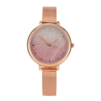 Ladies simple designer bracelet wristwatch luxury fashion dress watch women charm rose gold steel Mesh Strap female clock
Ladies simple designer bracelet wristwatch luxury fashion dress watch women charm rose gold steel Mesh Strap female clock