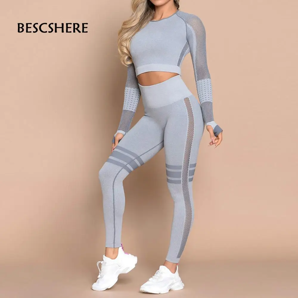 Yoga Set Women Yoga Crop Top Seamless LeggingsWorkout Yoga Pants Gym Set High Waist Legging Pants Sport Clothing Fitness Shirt
Yoga Set Women Yoga Crop Top Seamless LeggingsWorkout Yoga Pants Gym Set High Waist Legging Pants Sport Clothing Fitness Shirt