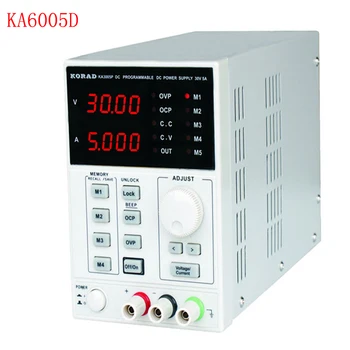 KA6005D -Precision Variable Adjustable 60V, 5A DC Linear Power Supply Digital Regulated Lab Grade
KA6005D -Precision Variable Adjustable 60V, 5A DC Linear Power Supply Digital Regulated Lab Grade