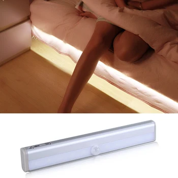 PIR Motion Sensor LED Under Cabinet Light 10 LEDs AAA Battery Operated Cupboard Wardrobe Kitchen Light Magnetic Night Lamp
PIR Motion Sensor LED Under Cabinet Light 10 LEDs AAA Battery Operated Cupboard Wardrobe Kitchen Light Magnetic Night Lamp