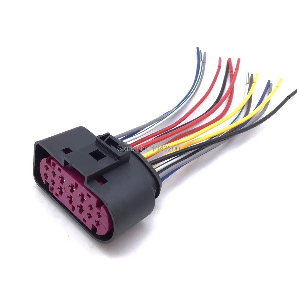 For Audi VW Skoda Seat Xenon Headlight 14 pins Plug Connector with wire 1J0973737 / 1J0 973 737
For Audi VW Skoda Seat Xenon Headlight 14 pins Plug Connector with wire 1J0973737 / 1J0 973 737