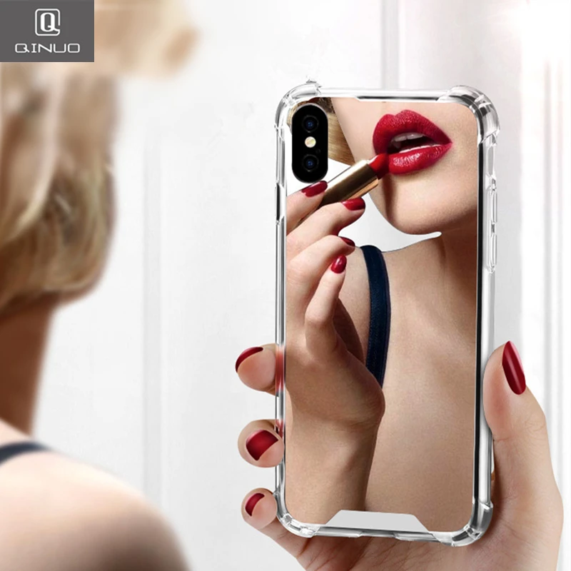Luxury Mirror Phone Case For iPhone X XS XR XS Max 7 8 Plus Armor Shockproof Cases For iPhone 7 8 X 6 6S Plus Soft Silicon Cover
Luxury Mirror Phone Case For iPhone X XS XR XS Max 7 8 Plus Armor Shockproof Cases For iPhone 7 8 X 6 6S Plus Soft Silicon Cover