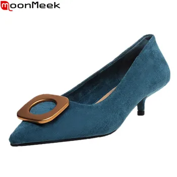 MoonMeek 2020 new arrival fashion women pumps stiletto heels pointed toe ladies shoes summer shallow simple office shoes 
MoonMeek 2020 new arrival fashion women pumps stiletto heels pointed toe ladies shoes summer shallow simple office shoes