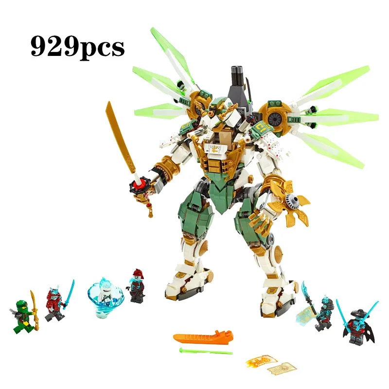 In Stock Ninja Bricks 1:1 Lloyd's Titan Mech Compatible Legoingly Ninjagoing 70676 Building Blocks Toys for Kids Christmas Gift
In Stock Ninja Bricks 1:1 Lloyd's Titan Mech Compatible Legoingly Ninjagoing 70676 Building Blocks Toys for Kids Christmas Gift