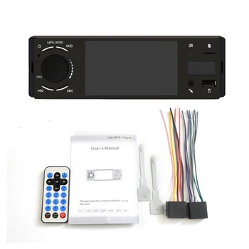 4" Bluetooth 1080P HD Touch Screen Bluetooth Car MP5 Video Player 12V Car Audio Radio FM USB SD AUX IN Support Rear View Camera
4" Bluetooth 1080P HD Touch Screen Bluetooth Car MP5 Video Player 12V Car Audio Radio FM USB SD AUX IN Support Rear View Camera