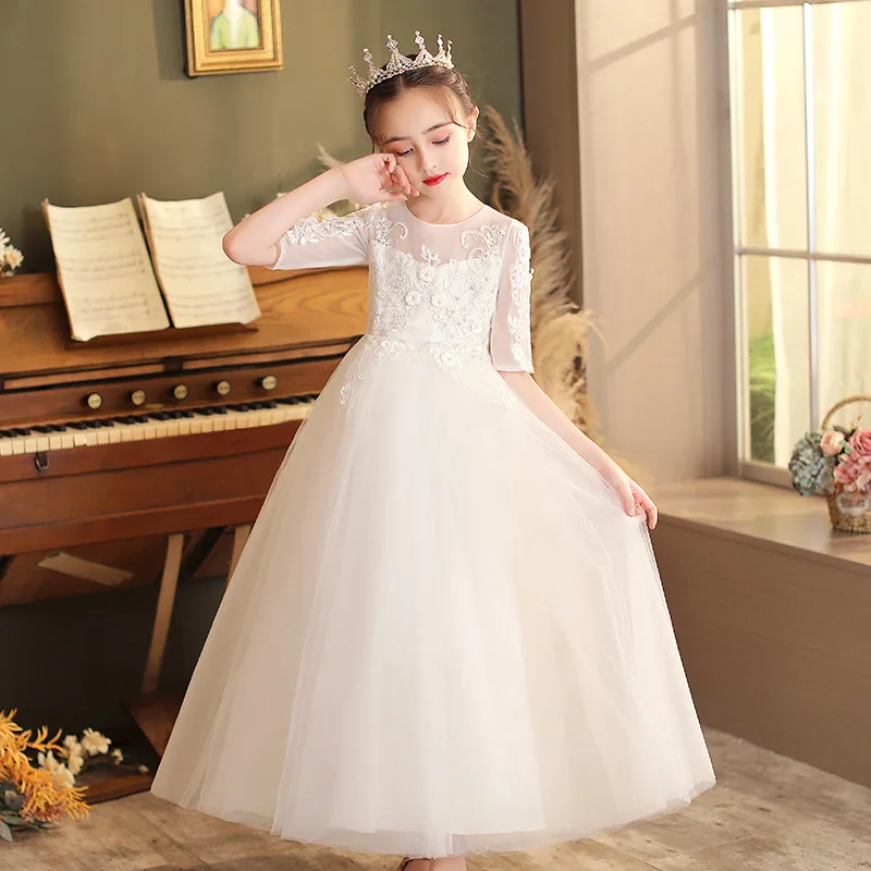 Girl Long Casual Dress Teens Children Clothing Girls Costume Lace Princess Party Flower Kids Clothes Wedding 5 10 12 14 Vestidos
Girl Long Casual Dress Teens Children Clothing Girls Costume Lace Princess Party Flower Kids Clothes Wedding 5 10 12 14 Vestidos