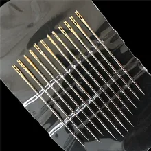NEW2022 NEW2022 12pcs/set Blind Needles Gold Tail Multi-size Side Opening Stainless Steel Darning Hand Sewing Needles
NEW2022 NEW2022 12pcs/set Blind Needles Gold Tail Multi-size Side Opening Stainless Steel Darning Hand Sewing Needles