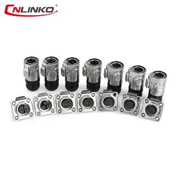 Cnlinko Metal Multi-core 2 3 4 5 9 12 Pin M16 Power Cable Connector Male Plug Female Socket IP65 Industrial Adapter Waterproof
Cnlinko Metal Multi-core 2 3 4 5 9 12 Pin M16 Power Cable Connector Male Plug Female Socket IP65 Industrial Adapter Waterproof