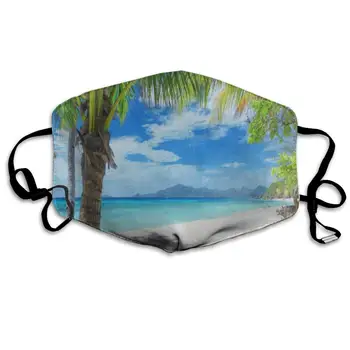 Face Mask Green Palm Tree Sand Beach Sea Great Cycling Half Face Earloop Dust Mask For Girls
Face Mask Green Palm Tree Sand Beach Sea Great Cycling Half Face Earloop Dust Mask For Girls