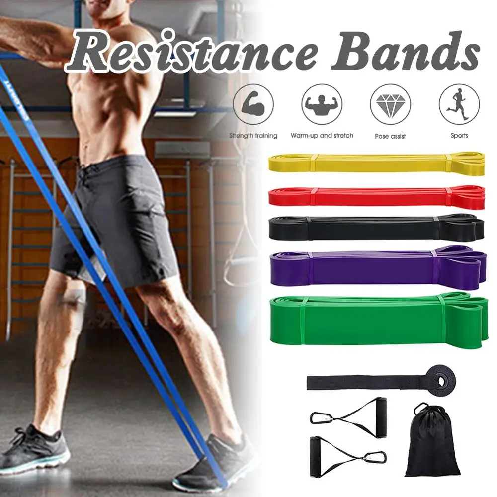 Resistance Band Set Gym Strength Training Rubber Loops Band Workout Fintess Exercise Bands Door Anchor Ankle Strap
Resistance Band Set Gym Strength Training Rubber Loops Band Workout Fintess Exercise Bands Door Anchor Ankle Strap