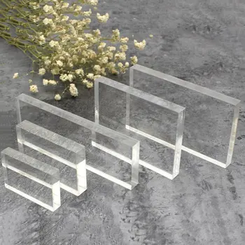 Lightweight Transparent Acrylic Stamp Block Rectangular Shape DIY Scrapbooking Color Process Stamp Block Tools
Lightweight Transparent Acrylic Stamp Block Rectangular Shape DIY Scrapbooking Color Process Stamp Block Tools
