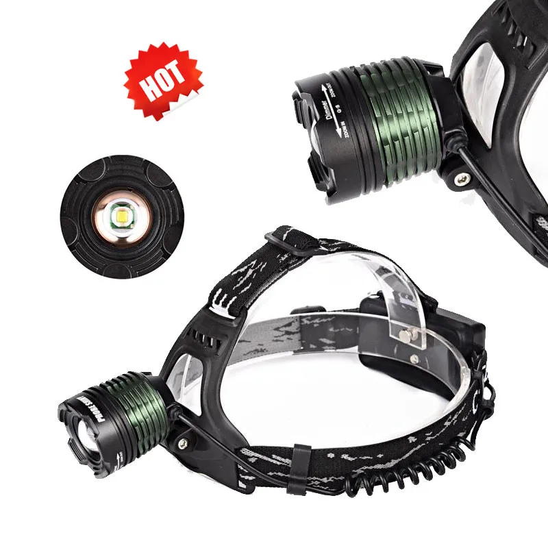 5000 Lm CREE XM-L XML T6 LED Headlamp Headlight flashlight head light lamp 18650 Rechargable For Hunting and outdoor activities
5000 Lm CREE XM-L XML T6 LED Headlamp Headlight flashlight head light lamp 18650 Rechargable For Hunting and outdoor activities