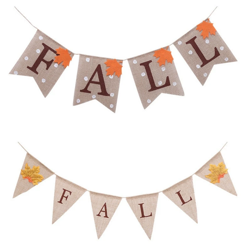 Maple Leaf Burlap Pull Flag Wedding Party Home Hanging Decoration String Banner Decor FALL Theme thanksgiving Banner Bunting
Maple Leaf Burlap Pull Flag Wedding Party Home Hanging Decoration String Banner Decor FALL Theme thanksgiving Banner Bunting