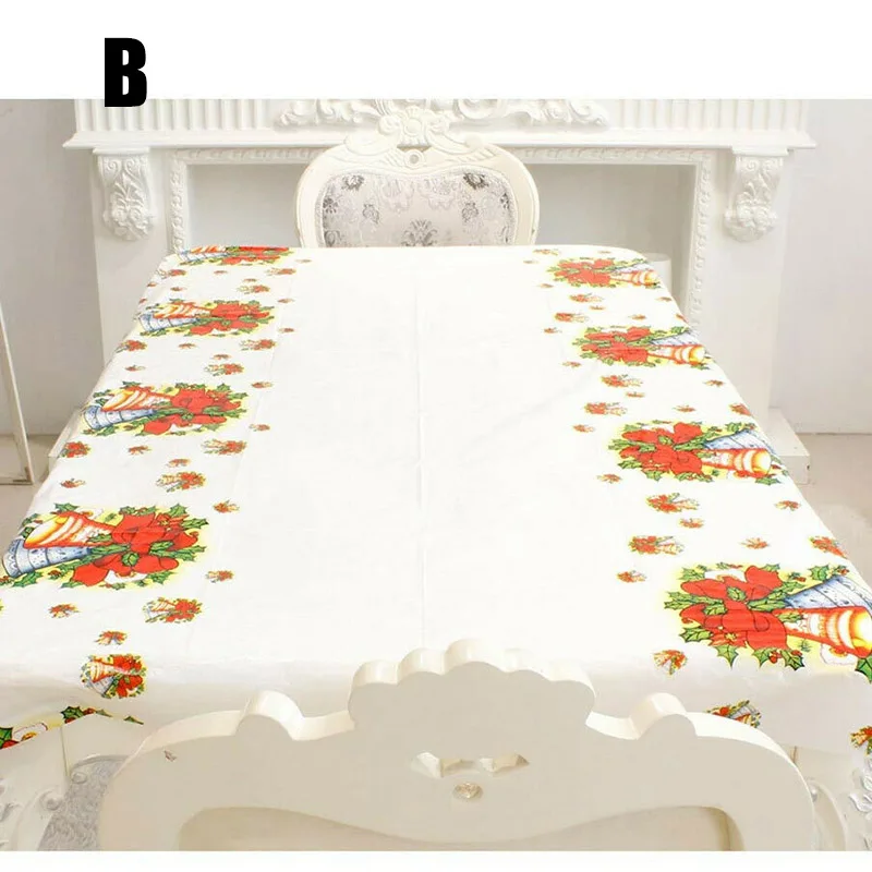 Merry Christmas Tablecloth Print PVC Table Cover Xmas Party Home Dinner Decor obrus na stol mantel azul Tovaglia Obrus UYT
Merry Christmas Tablecloth Print PVC Table Cover Xmas Party Home Dinner Decor obrus na stol mantel azul Tovaglia Obrus UYT