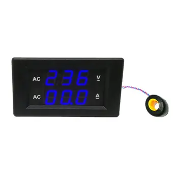 100A AC Digital Dual LED Display Voltmeter Ammeter Amp Volt Voltage Current Meter Tester High Precision
100A AC Digital Dual LED Display Voltmeter Ammeter Amp Volt Voltage Current Meter Tester High Precision