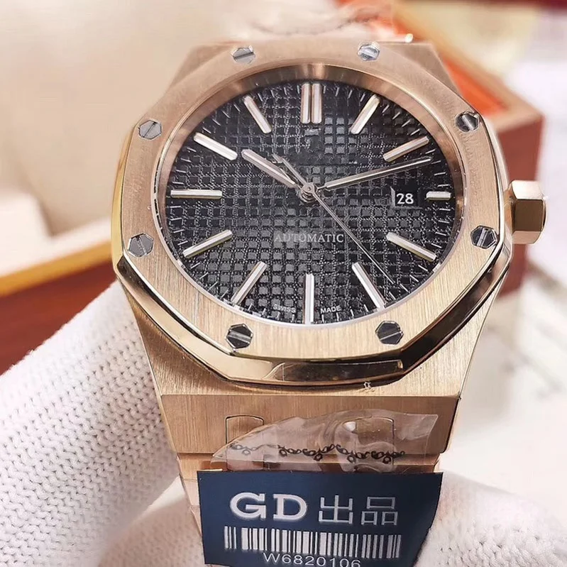 Watch Men 41mm Miyota 8215 movement Automatic Mechanical Watches Oak sapphire crystal Luminous Sport Watch AAA Auto Date clock 
Watch Men 41mm Miyota 8215 movement Automatic Mechanical Watches Oak sapphire crystal Luminous Sport Watch AAA Auto Date clock