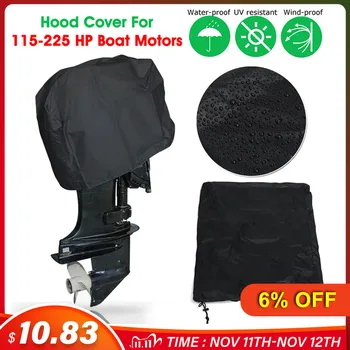 Audew 300D Waterproof Outboard Black Motor Boat Engine Protector Boat Motor/Engine Hood Cover For 115-225 Boat Motors 71x48x69cm
Audew 300D Waterproof Outboard Black Motor Boat Engine Protector Boat Motor/Engine Hood Cover For 115-225 Boat Motors 71x48x69cm