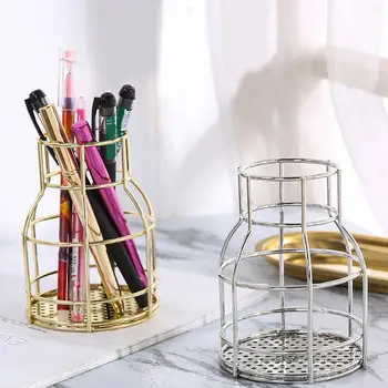 Bottle Shape Metal Pen Makeup Brushes Holder Storage Box Container Organizer Cosmetic stationery Storage Box Home Table Decor
Bottle Shape Metal Pen Makeup Brushes Holder Storage Box Container Organizer Cosmetic stationery Storage Box Home Table Decor