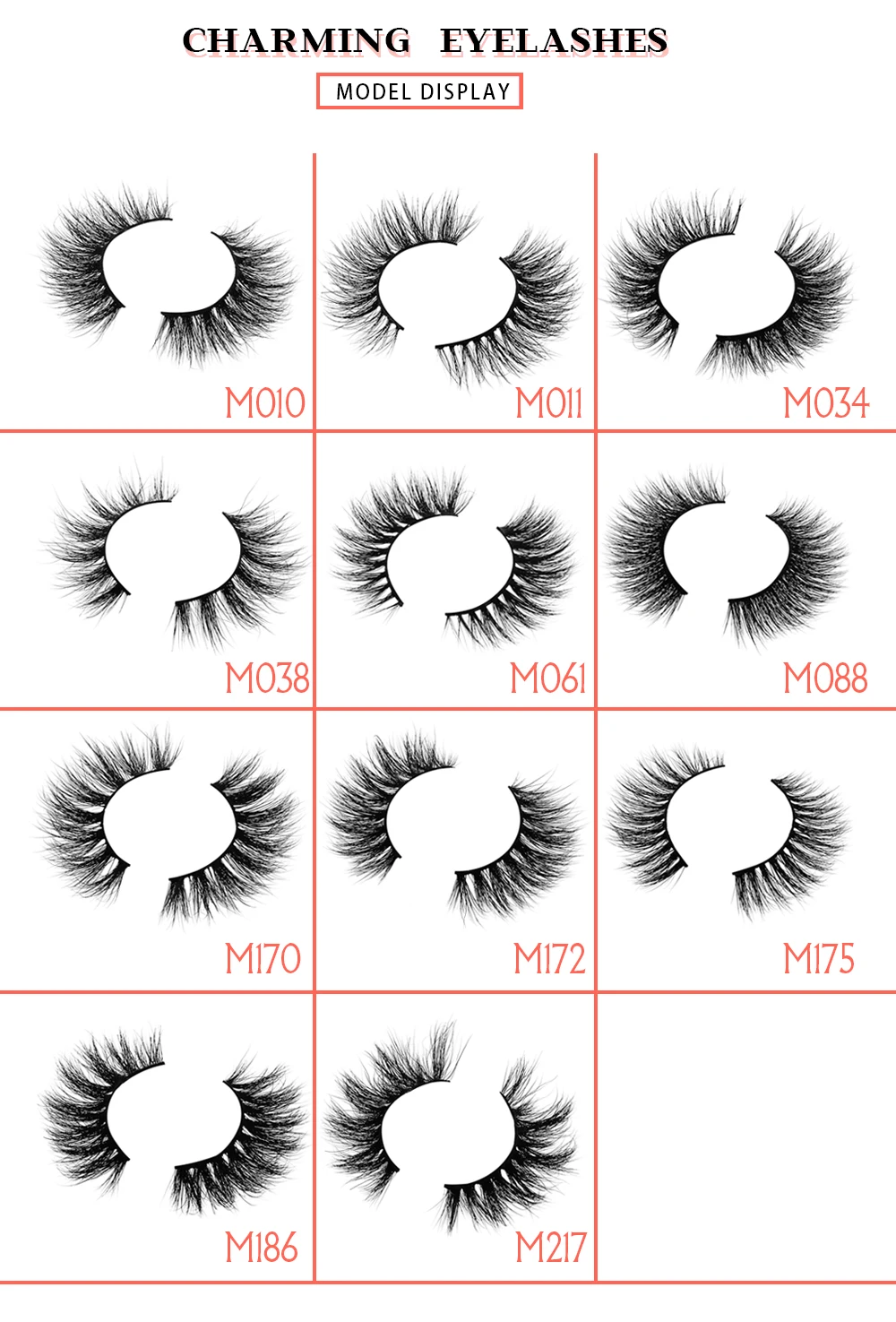 Description Picture 5 of itemWholesale Eyelashes 10/20/50/100pcs 3D Mink Lashes Natural Soft False Eyelash Extension In Bulk Makeup Lashes Free Customize