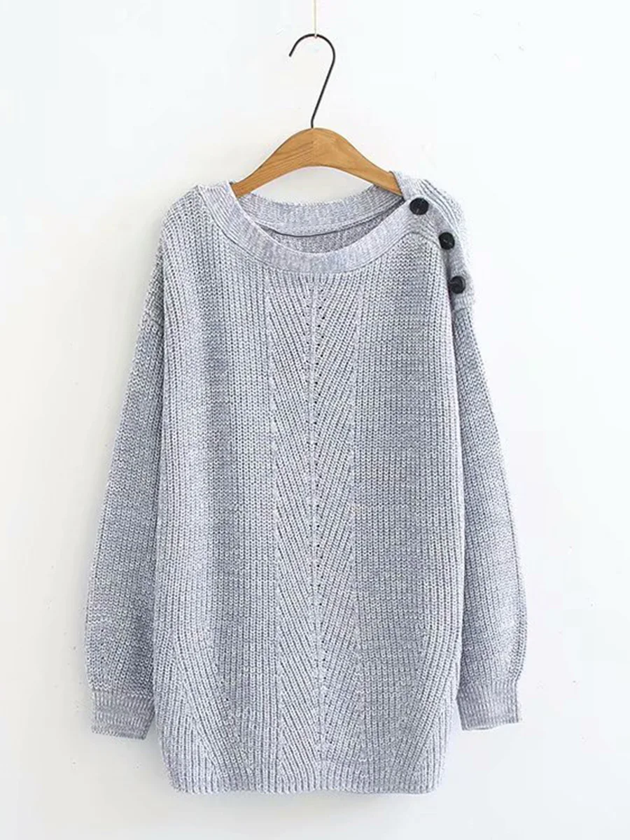 2019 NEW Autumn Women’s Casual Long Sleeve Knitted Slash neck Tops Plus size Sweater Women Blouses Knitted Jumper Pullover
2019 NEW Autumn Women’s Casual Long Sleeve Knitted Slash neck Tops Plus size Sweater Women Blouses Knitted Jumper Pullover