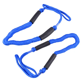 DWCX 2pcs New Blue 3.5-5.5ft Bungee Dock Line Absorbing Shock Cords Mooring Stretch Rope Fit For Boat Ship Kayak
DWCX 2pcs New Blue 3.5-5.5ft Bungee Dock Line Absorbing Shock Cords Mooring Stretch Rope Fit For Boat Ship Kayak