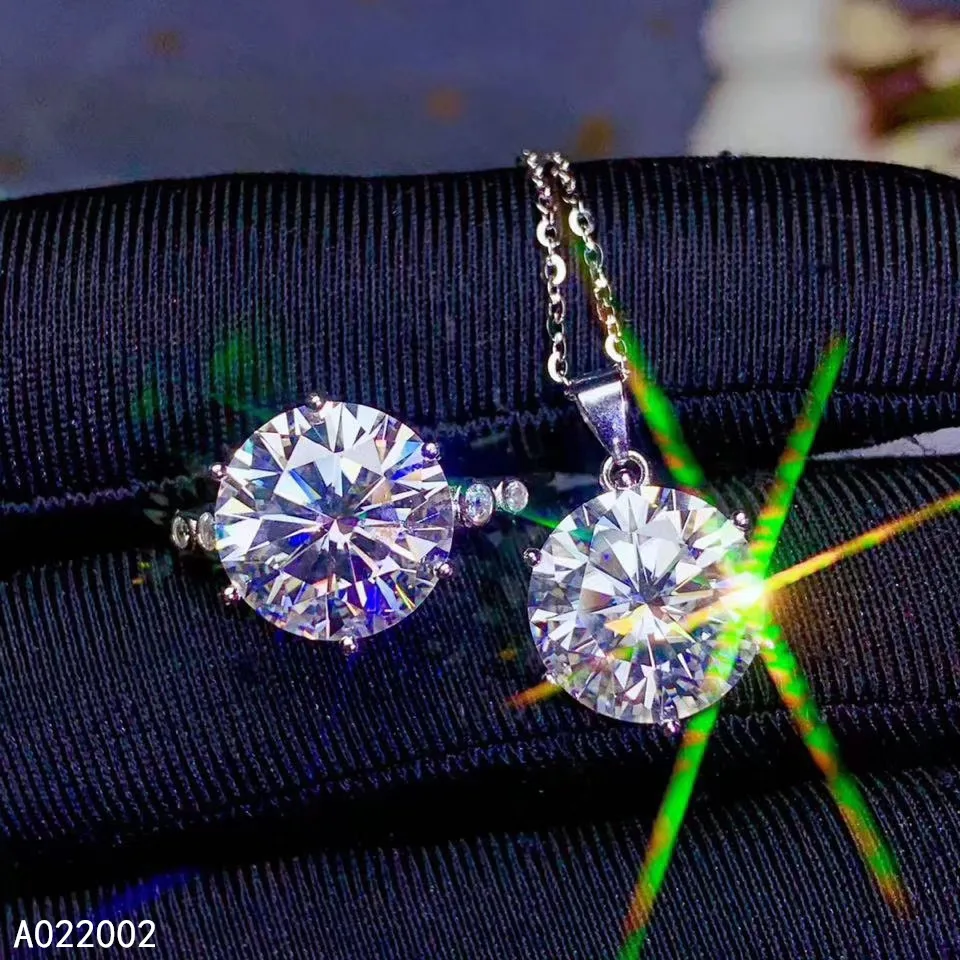 KJJEAXCMY Fine Jewelry 925 sterling silver inlaid Mosang Diamond 5 carat Pendant Ring female set luxury Support detection
KJJEAXCMY Fine Jewelry 925 sterling silver inlaid Mosang Diamond 5 carat Pendant Ring female set luxury Support detection