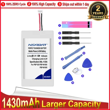 HSABAT 0 Cycle 1430mAh LIP1412B Battery for Sony PSP GO PSP-N1000 N1001 N1002 N1003 N1004 Replacement Accumulator
HSABAT 0 Cycle 1430mAh LIP1412B Battery for Sony PSP GO PSP-N1000 N1001 N1002 N1003 N1004 Replacement Accumulator