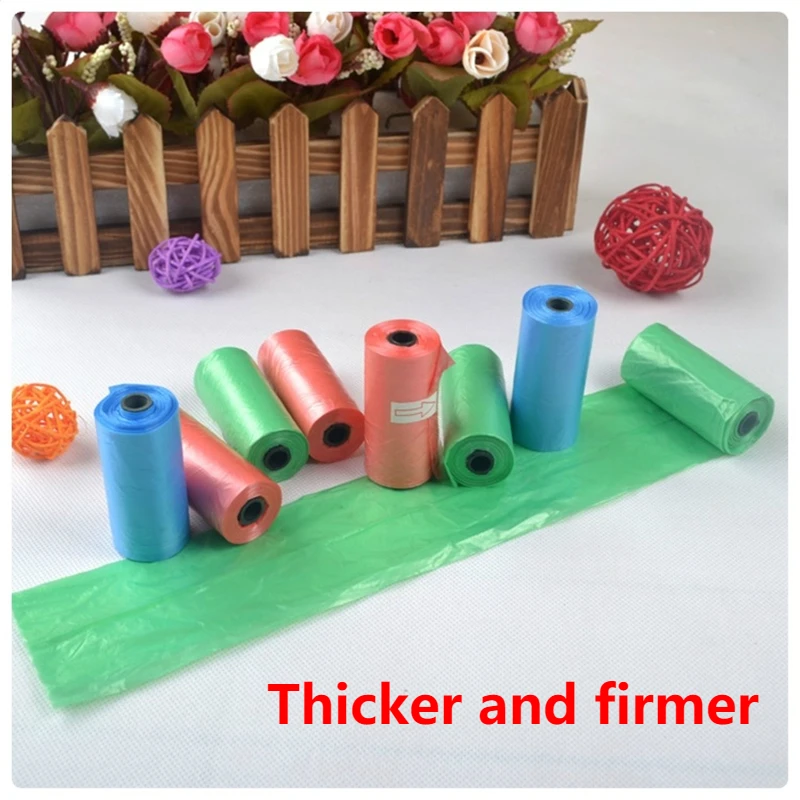 Dog For Pets Waste Garbage Bag Degradable Solid Color Clean-up Bag Waste Pick Up Clean Bag Environmental Material
Dog For Pets Waste Garbage Bag Degradable Solid Color Clean-up Bag Waste Pick Up Clean Bag Environmental Material