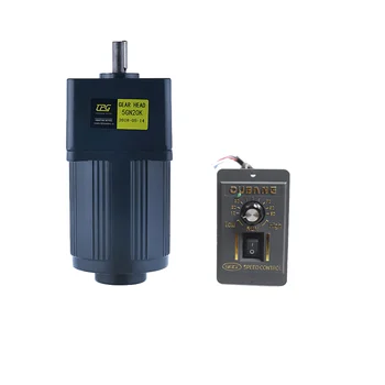 5IK40RGN-C 40W AC220V AC gear reducer motor, adjustable speed, reversible, high torque + speed controller