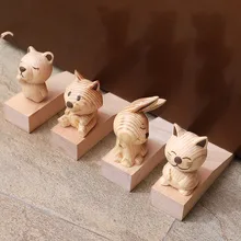 Creative Cartoon Animal Non-toxic Wooden Door Stopper Gaps Anti-Collision Wind Non-slip Design Holder Door Stop Home Tools
Creative Cartoon Animal Non-toxic Wooden Door Stopper Gaps Anti-Collision Wind Non-slip Design Holder Door Stop Home Tools