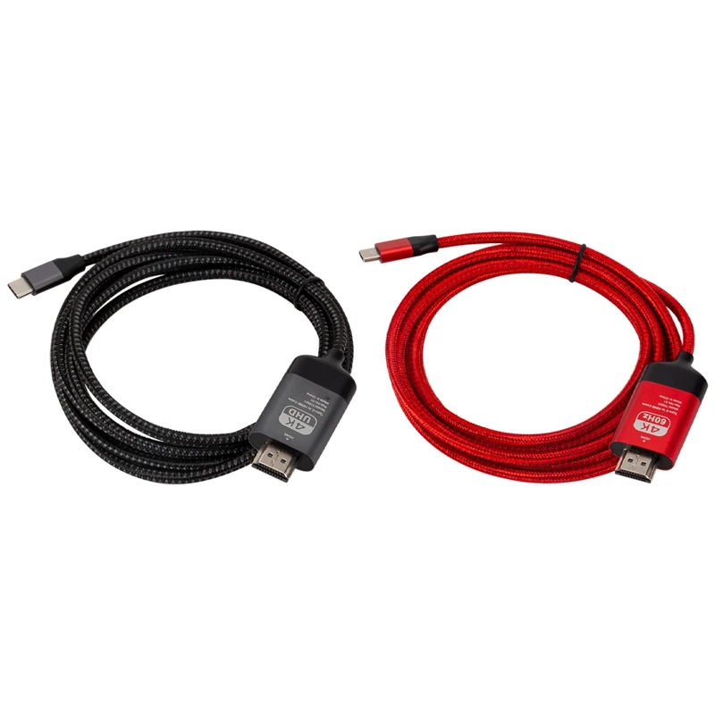 2x USB C to HDMI 4K Cable Adapter Type C HDMI Thunderbolt 3 for Huawei Mate 20 Pro 2018 Pro (Black&Red)
2x USB C to HDMI 4K Cable Adapter Type C HDMI Thunderbolt 3 for Huawei Mate 20 Pro 2018 Pro (Black&Red)